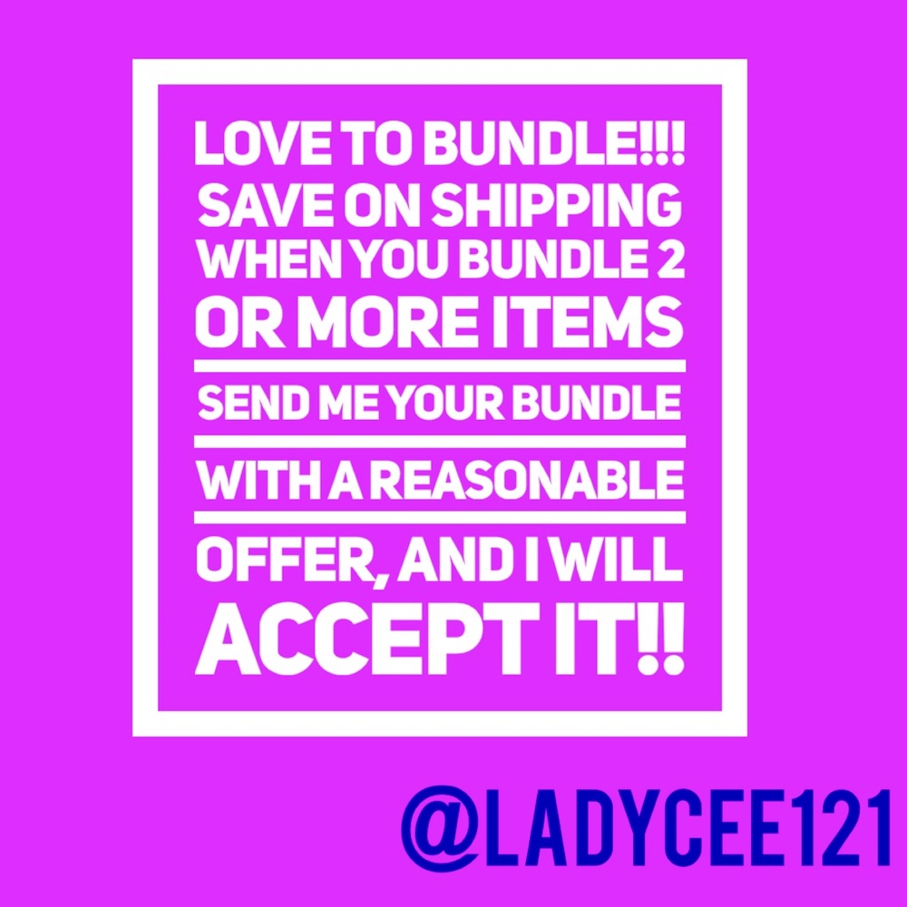 Love to bundle!! Save on shipping when you bundle on 2 or more items,…
